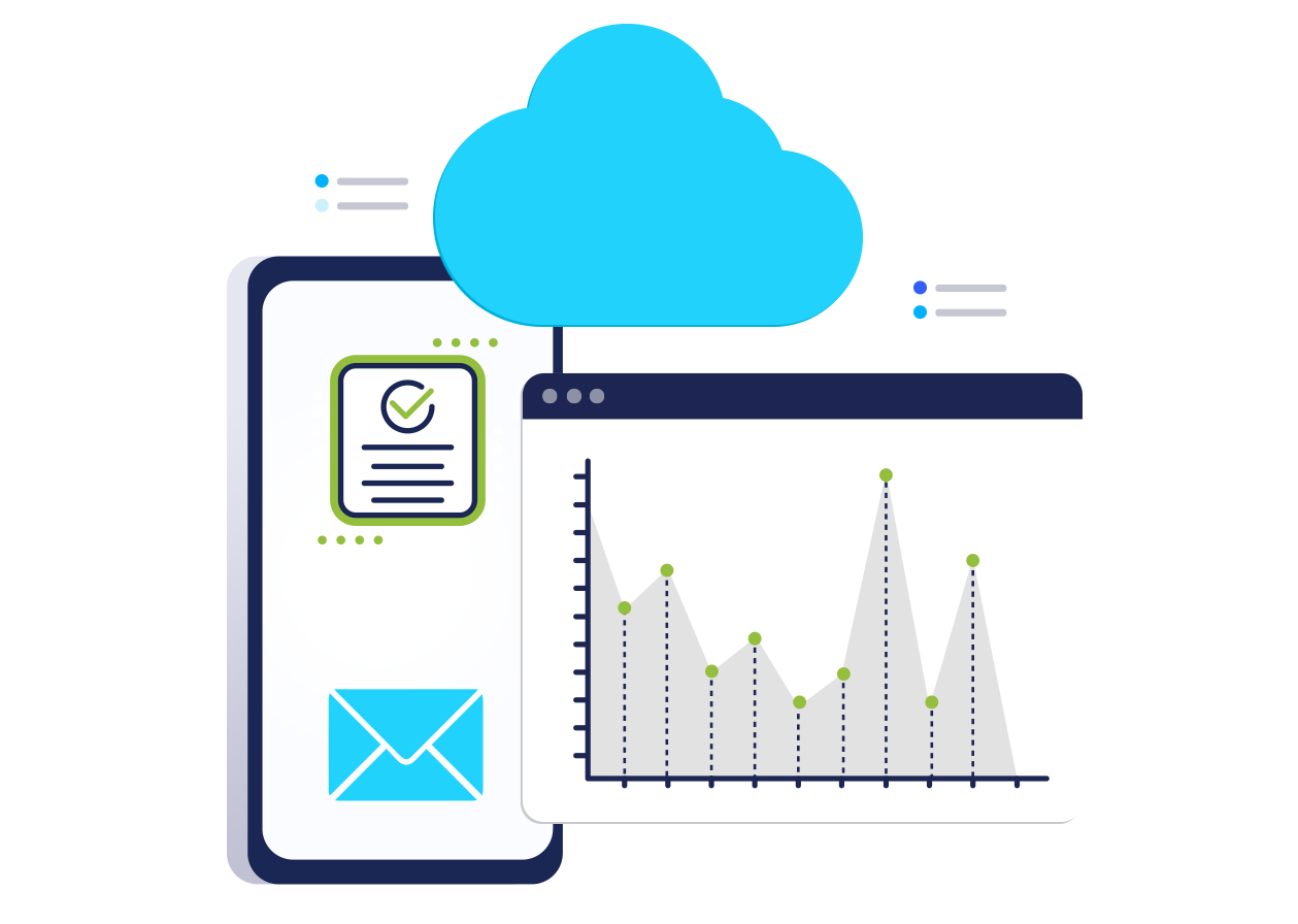 tilli dashboard on desktop and mobile