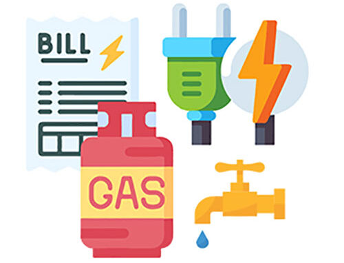 Utilities Bills or a bill for services like water, electric, gas, garbage, cable TV, internet, mobile